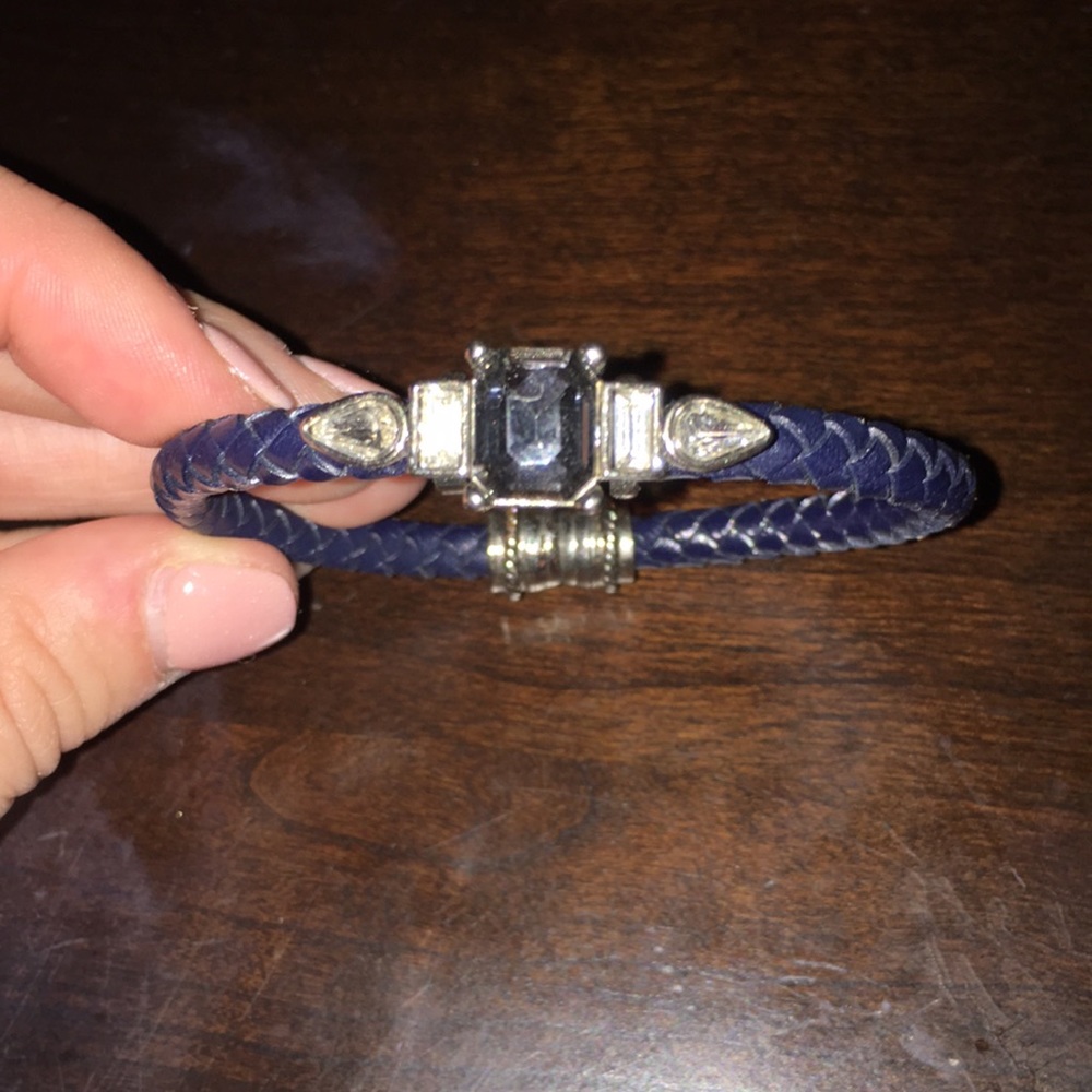 Navy blue bracelet